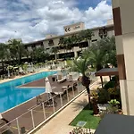 Flat Life Resort Com Vista Pra Piscina/Lago